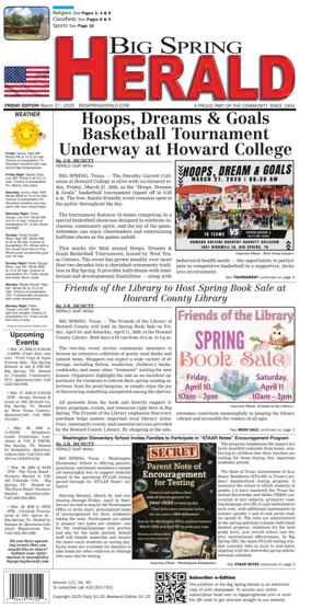 Cover of Big Spring Herald