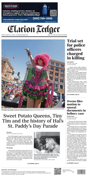 Cover of Clarion Ledger