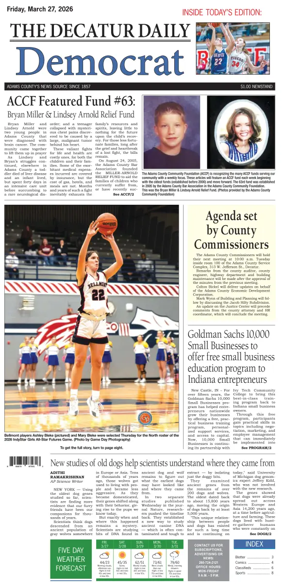 Cover of The Decatur Daily Democrat