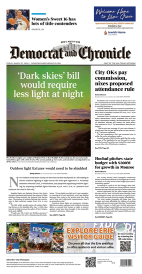 Cover of Democrat and Chronicle