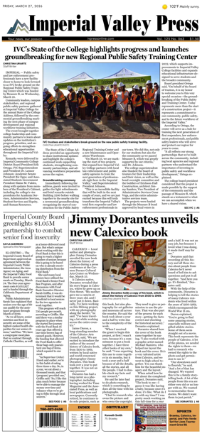 Cover of Imperial Valley Press