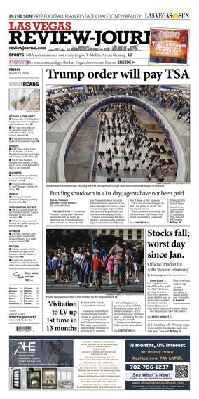 Cover of Las Vegas Review-Journal