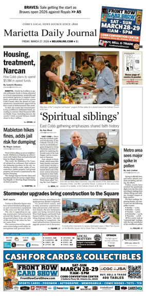 Cover of Marietta Daily Journal