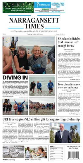 Cover of Narragansett Times