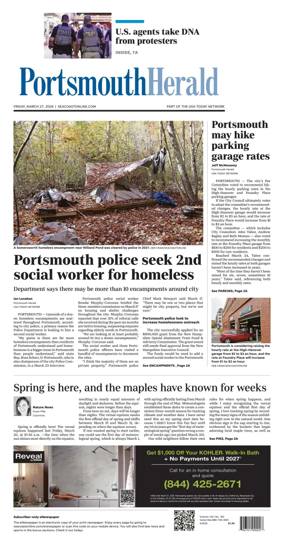 Cover of Portsmouth Herald