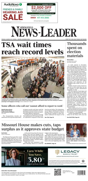 Cover of Springfield News-Leader