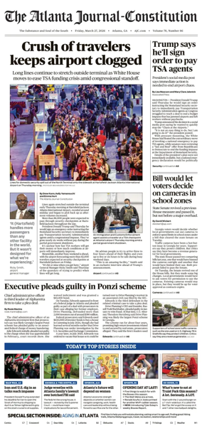 Cover of The Atlanta Journal-Constitution