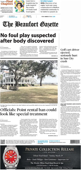 Cover of The Beaufort Gazette