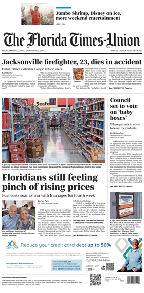 Cover of The Florida Times-Union