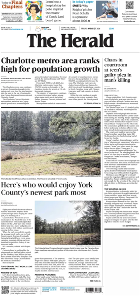 Cover of The Herald (Rock Hill)