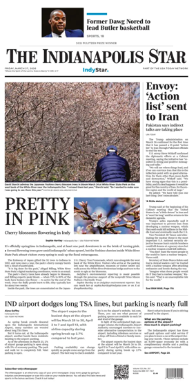 Cover of The Indianapolis Star