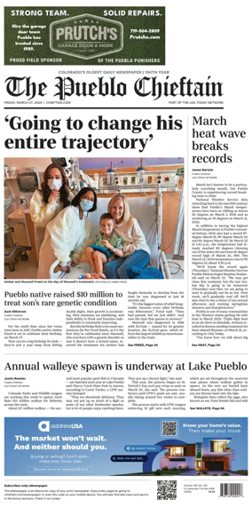 Cover of The Pueblo Chieftain