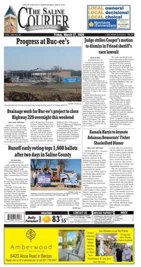 Cover of The Saline Courier