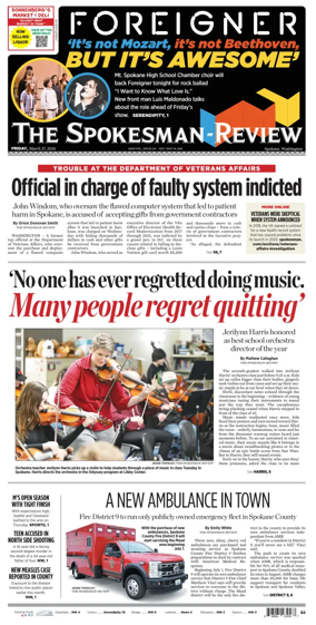 Cover of The Spokesman-Review (Spokane)