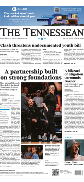 Cover of The Tennessean