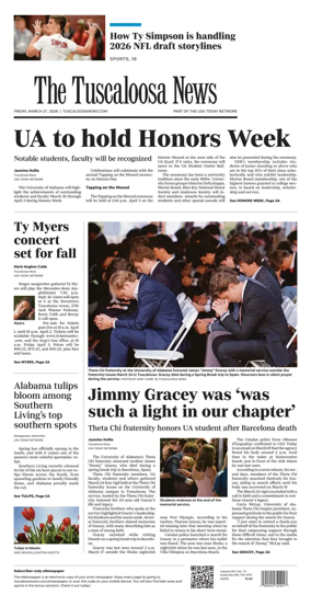 Cover of The Tuscaloosa News