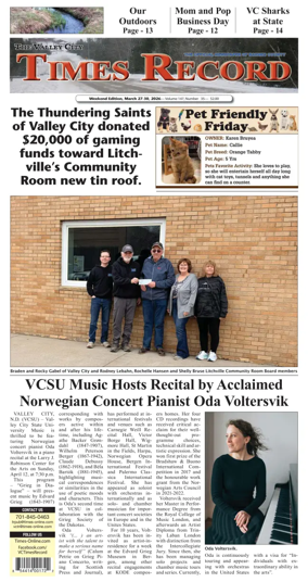 Cover of Valley City Times-Record