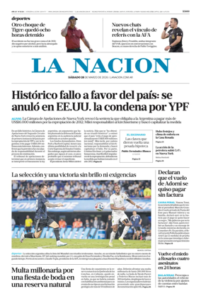 Cover of La Nacion