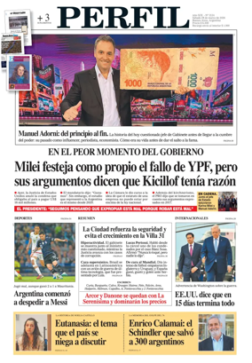 Cover of Perfil (Sabado)