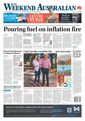 Cover of The Australian