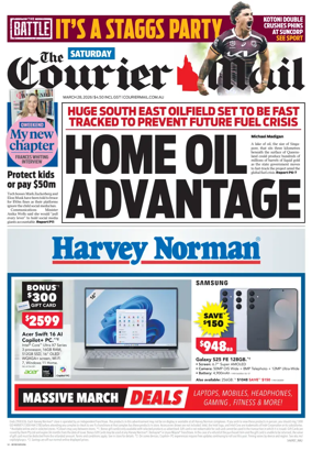 Cover of The Courier-Mail