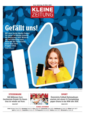 Cover of Kleine Zeitung Steiermark