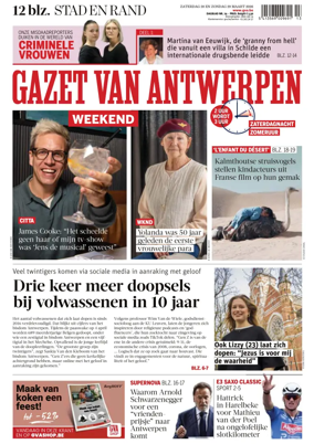 Cover of Gazet van Antwerpen Stad en Rand
