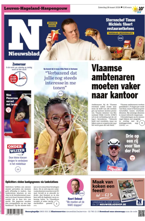 Cover of Het Nieuwsblad