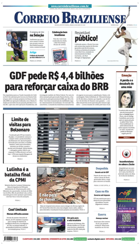 Cover of Correio Braziliense