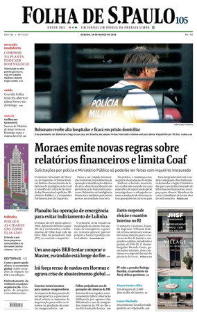 Cover of Folha de S.Paulo