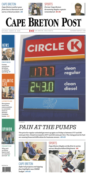 Cover of Cape Breton Post