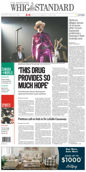 Cover of Kingston Whig-Standard