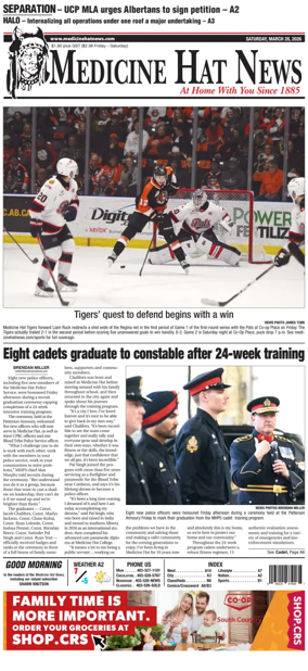 Cover of Medicine Hat News