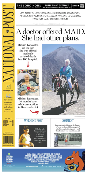 Cover of National Post - (Latest Edition)