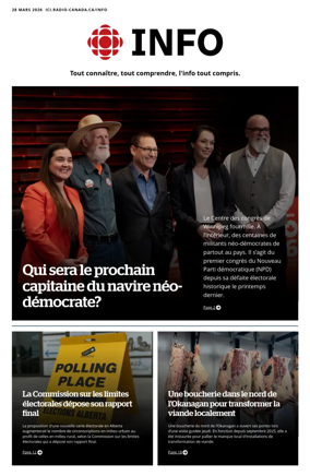 Cover of Radio-Canada Info