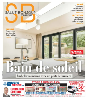 Cover of Le Journal de Quebec - Salut Bonjour Magazine