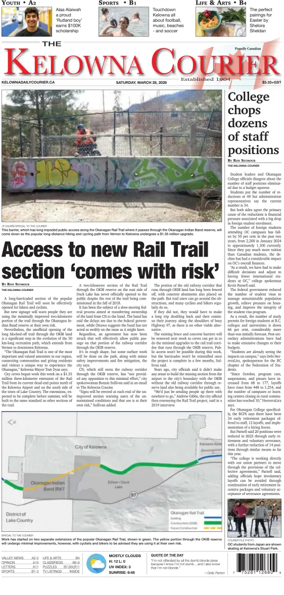 Cover of The Daily Courier