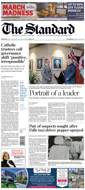 Cover of The Standard (St. Catharines)