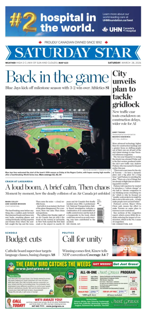 Cover of Toronto Star