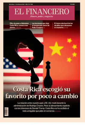 Cover of El Financiero (Costa Rica)