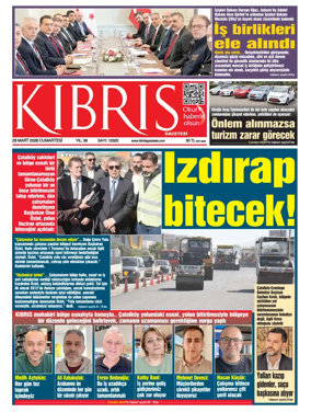 Cover of Kibris Gazetesi