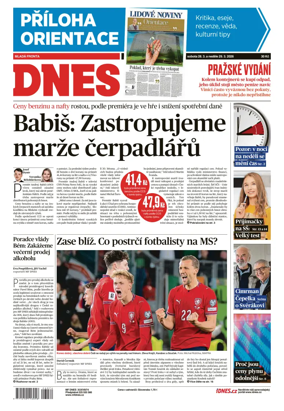 Cover of Dnes Prague Edition
