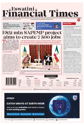 Cover of Eswatini Financial Times