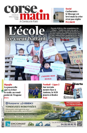 Cover of Corse Matin