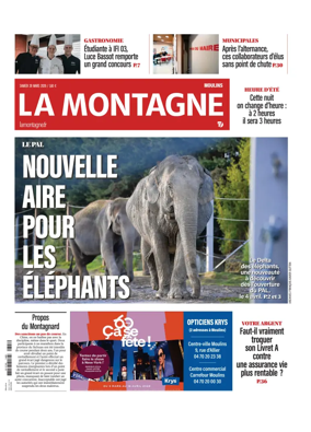 Cover of La Montagne (Moulins)