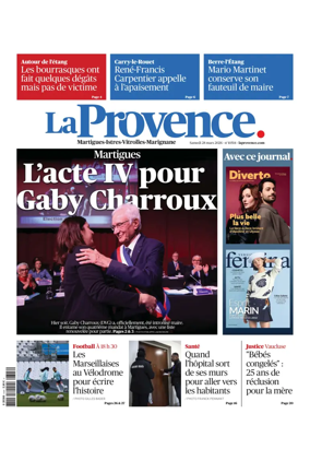 Cover of La Provence Martigues-Istres-Vitrolles-Marignane