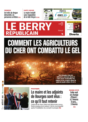 Cover of Le Berry Republicain