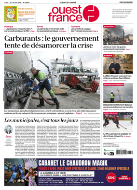 Cover of Ouest France (Pays d'Auge)