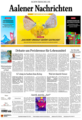 Cover of Aalener Nachrichten