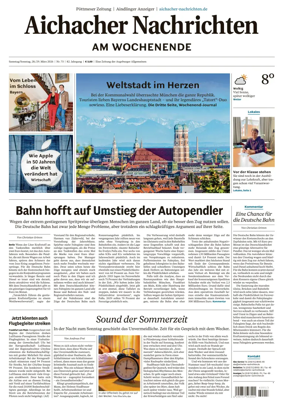 Cover of Aichacher Nachrichten